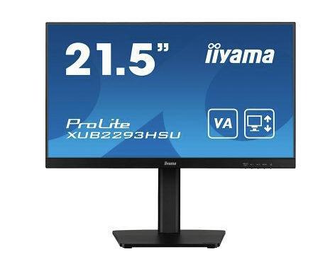 Iiyama 21.5In Ultra 1920X1080 1MS 1000:1 1Xdisplayport 1Xhdmi Usb