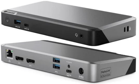 Alogic Docking Station, Dual 4K Display Universal Docking Station - with Power Delivery