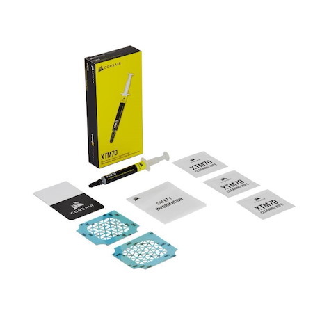 Corsair XTM70 Extreme Performance Thermal Paste, Thermal Grease. 3 Grams With Easy Applicator And Cleaning Wipes.