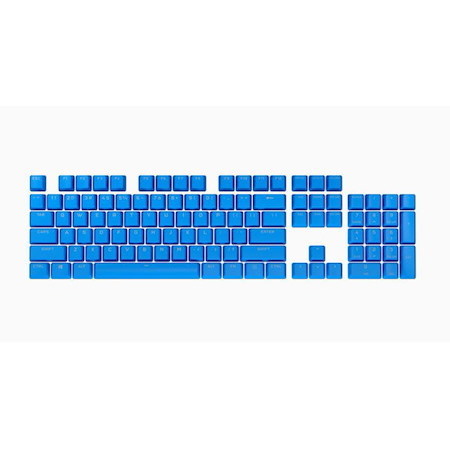 Corsair PBT Double-Shot Pro Keycaps - Elgato Blue - Keyboard