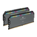 Corsair Dominator Platinum RGB 64GB (2x32GB) DDR5 Udimm 5600Mhz C40 1.25V Black Desktop PC Gaming Memory For Amd Expo Ryzen 7000 Series