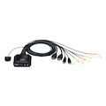 Aten 2 Port Usb 4K @60Hz Hdmi Cable KVM Switch With Remote Port Selector