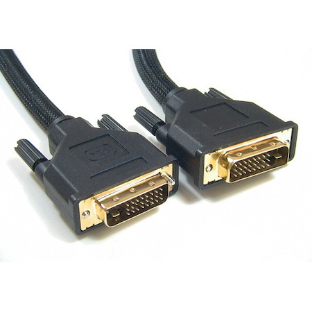 Astrotek Dvi-D Cable 5M - 24+1 Pins Male To Male Dual Link 30Awg OD8.6mm Gold Plated RoHS