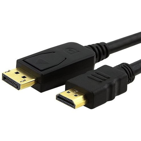 Astrotek DisplayPort DP To Hdmi Adapter Converter Cable 2M - Male To Male 1080P Gold-Plated For PC/Laptop To HDTVs Projectors Displays