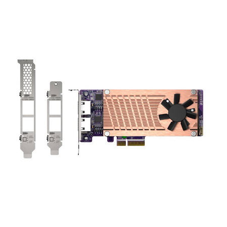 Qnap QM2-2P2G2T Maximize Your Nas Storage Capacity, Performance And Network Connectivity Adds Support For M.2 SSDs And 2.5GbE Connectivity