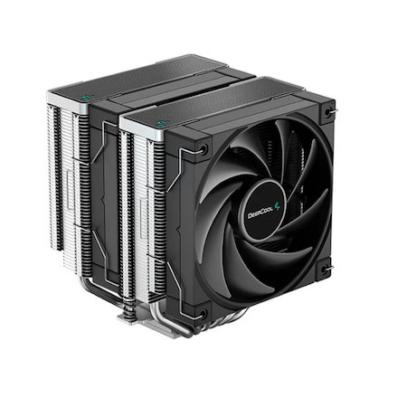 DeepCool Ak620 High Performance Dual Tower Cpu Cooler, 6 Copper Heat Pipes, 2X 120 FDB Fans, LGA2066/2011-v3/1200/1511/1700