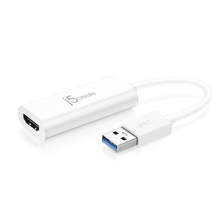 J5create Jua254 Usb To Hdmi Multi-Monitor Adapter (1080P HD With A Resolution Up To 2048 X 1152)