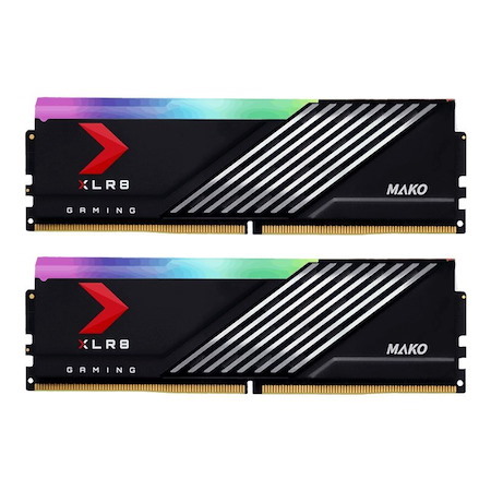 PNY XLR8 Gaming Mako 32GB DDR5 ( 2 X 16GB ) 6000Mhz (PC5-48000) RGB CL36 1.3V Desktop Memory Kit