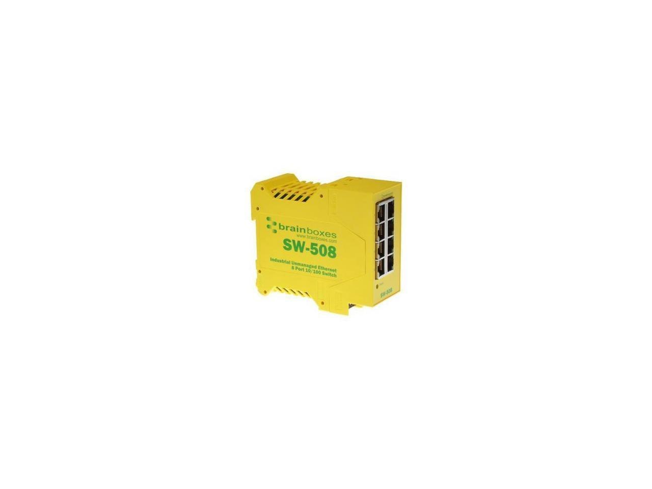 Brainboxes Industrial Ethernet 8Port SW