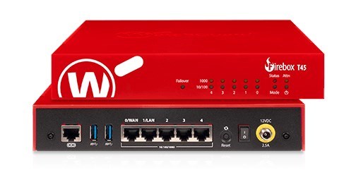 Watchguard T45 including Basic Security Suite 1 Year