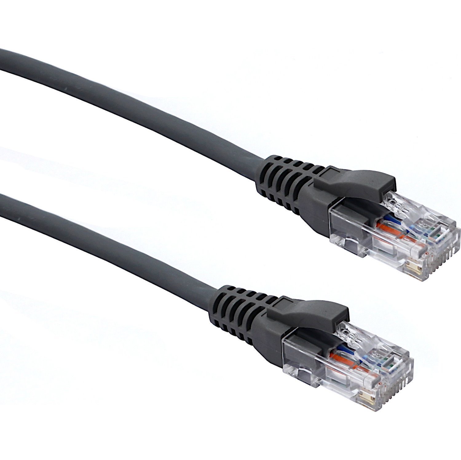 Excel Cat5e Patch Lead U/UTP Unshielded LSOH Blade Booted 2 m Grey