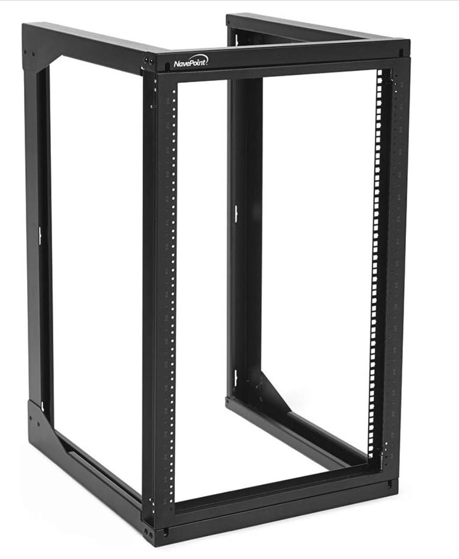 18U Wall Mount Rack for 19 Inch IT / AV Equipment