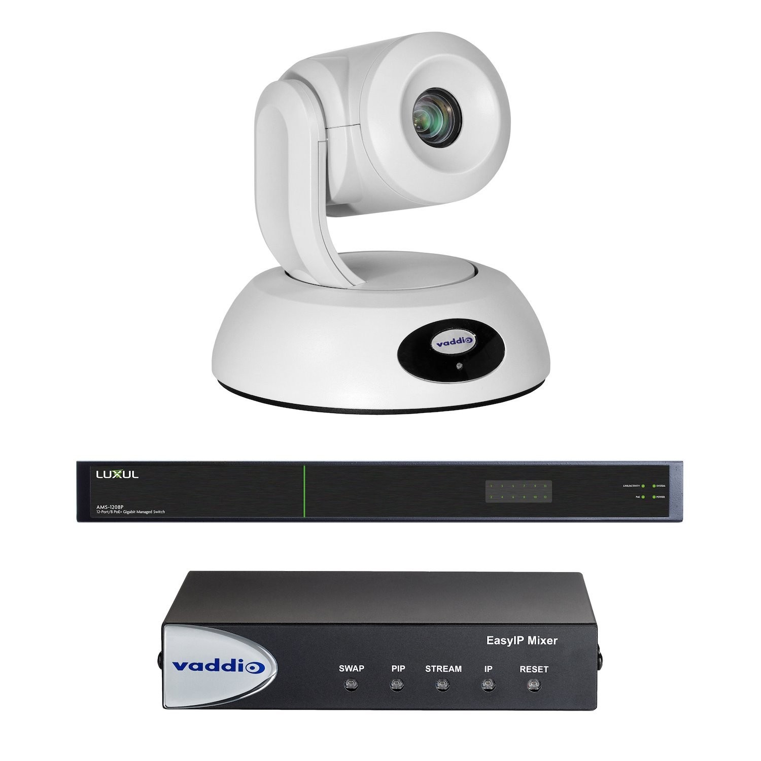 Vaddio Easyip 20 Mixer Base Kit Na WHT