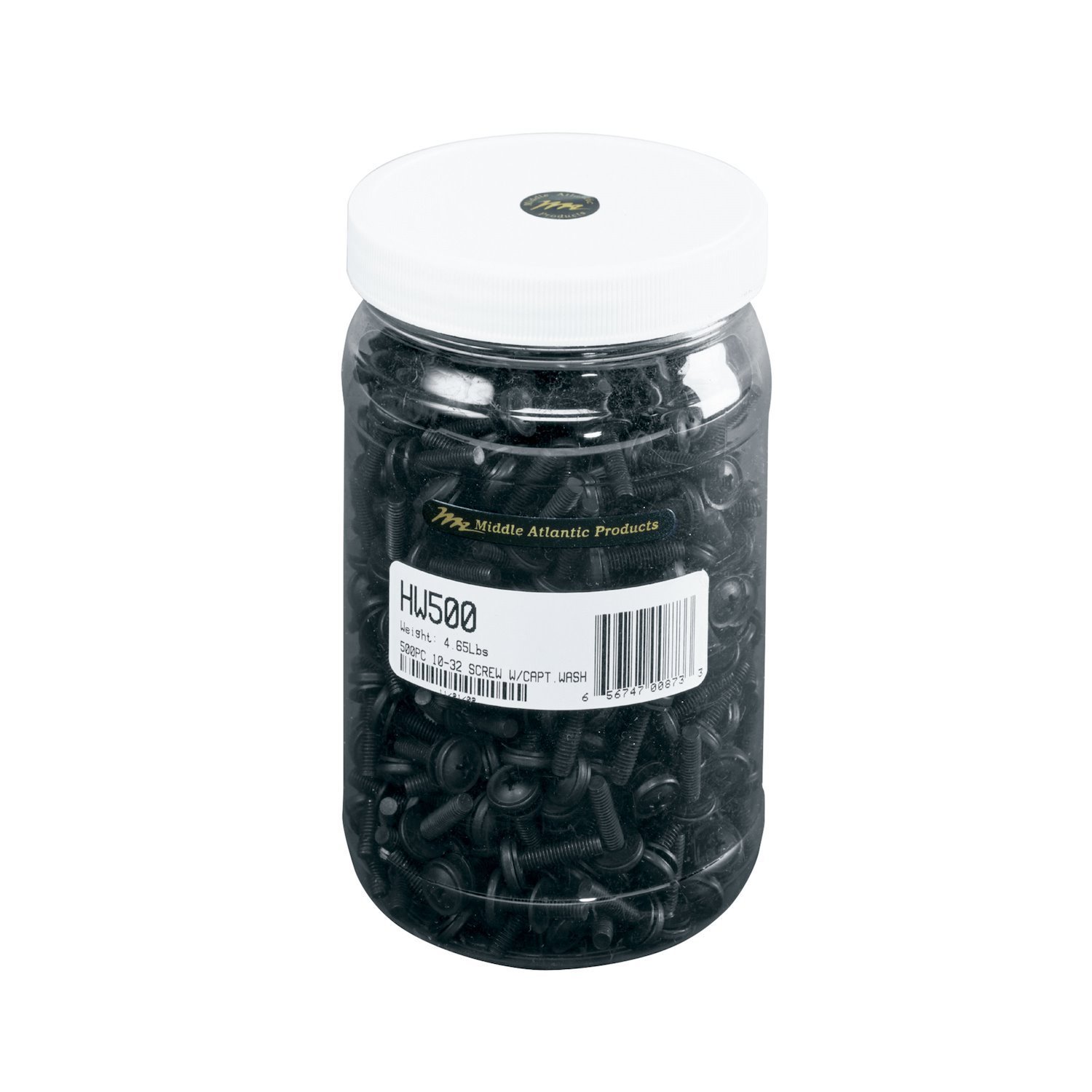 Middle Atlantic 500PC 10-32 Screw W/Capt