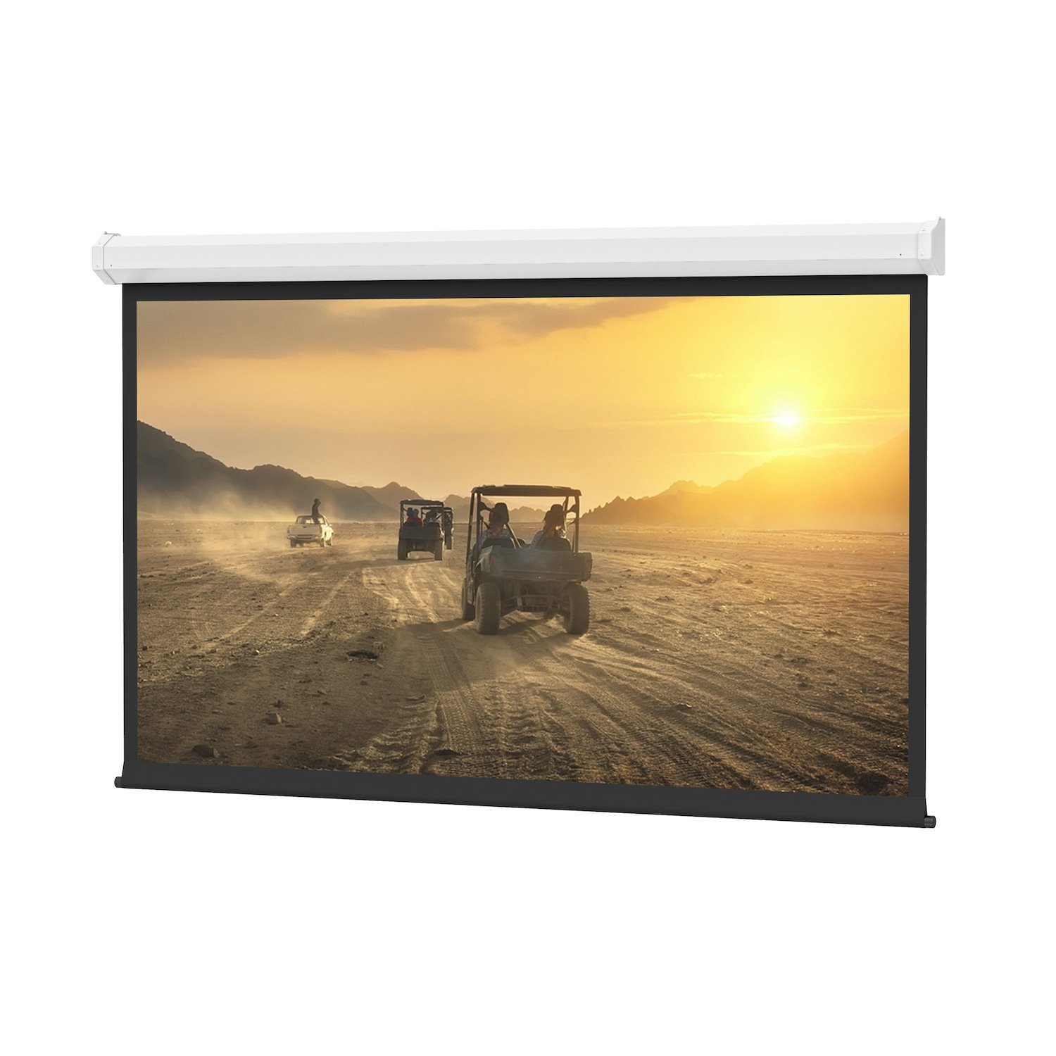 Da-Lite 130In Diag Cosmo Electric Wall