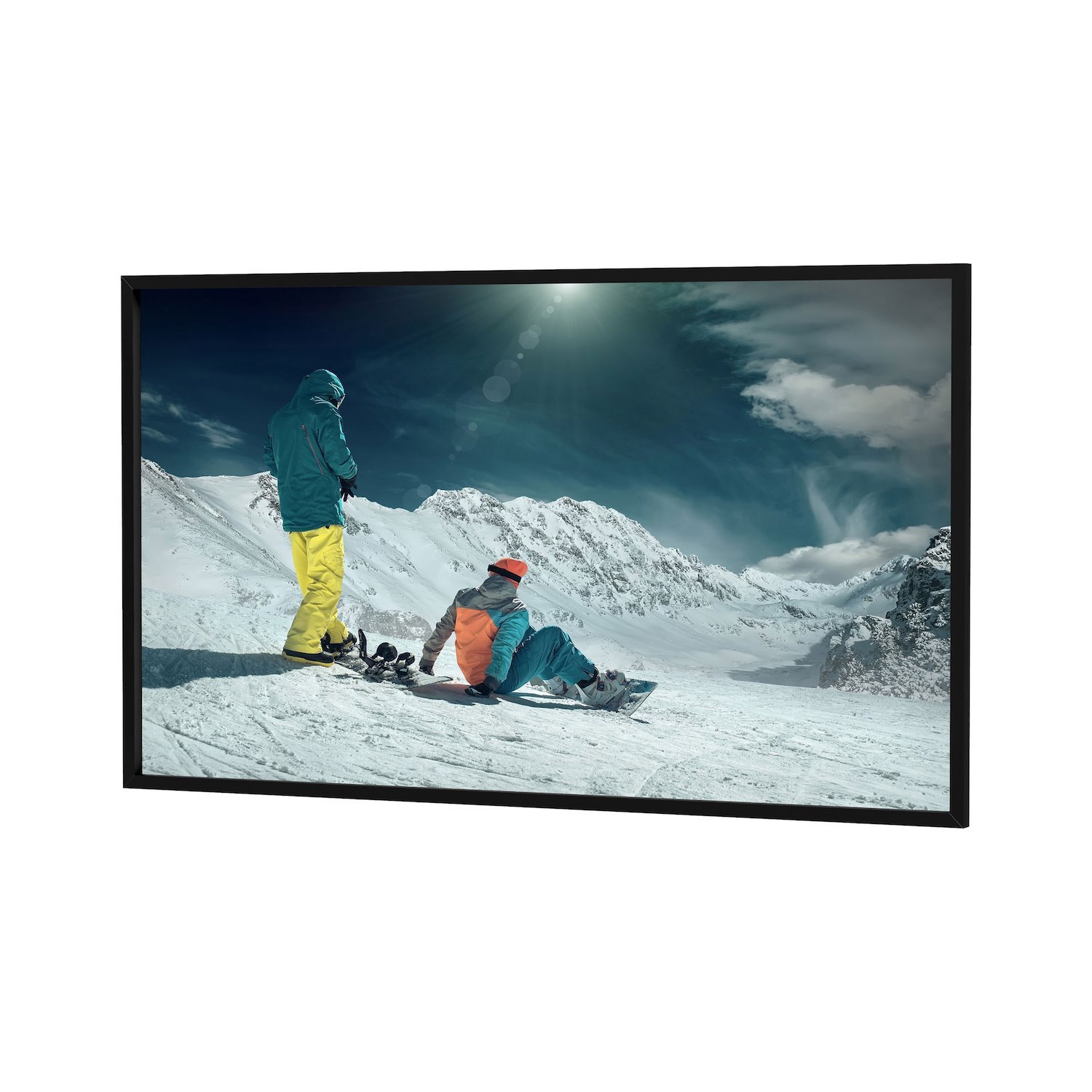 Da-Lite 110In Diag Da-Snap Fixed Wall