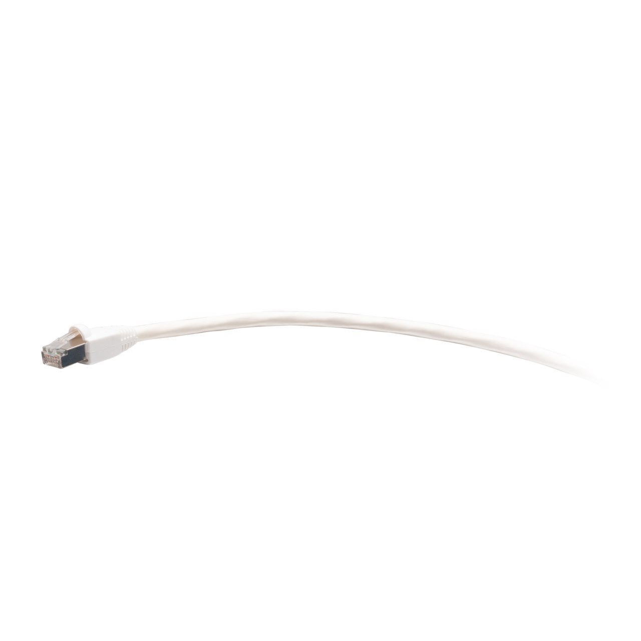 Cables To Go QS 25FT/7.6M WHT Booted C6 STP