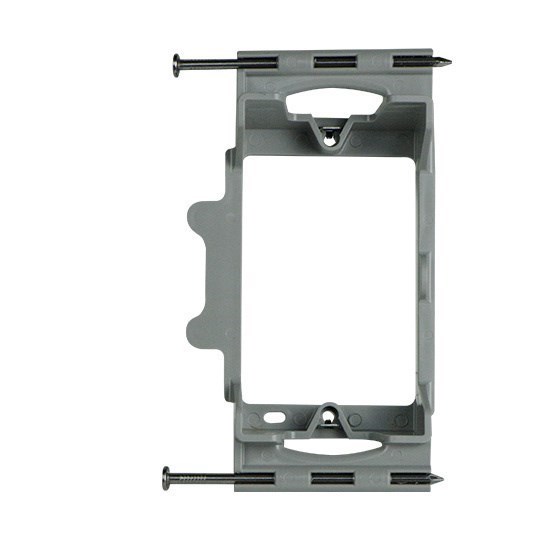 On-Q 1-Gang Low Voltage Captive Nails Mounting Bracket With QuickConnect