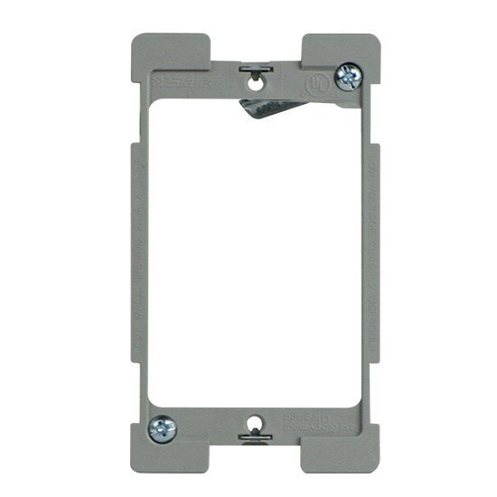 On-Q 1-Gang Low Voltage Old Work Mounting Bracket With QuickConnect