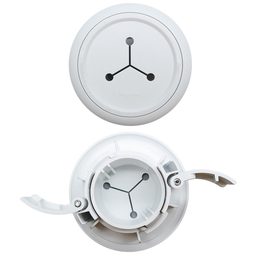 On-Q Traditional Mini Pass-Through Grommet - 4 Pack
