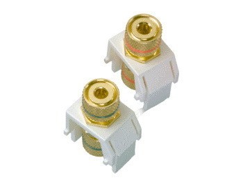 On-Q Audio Binding Post In White