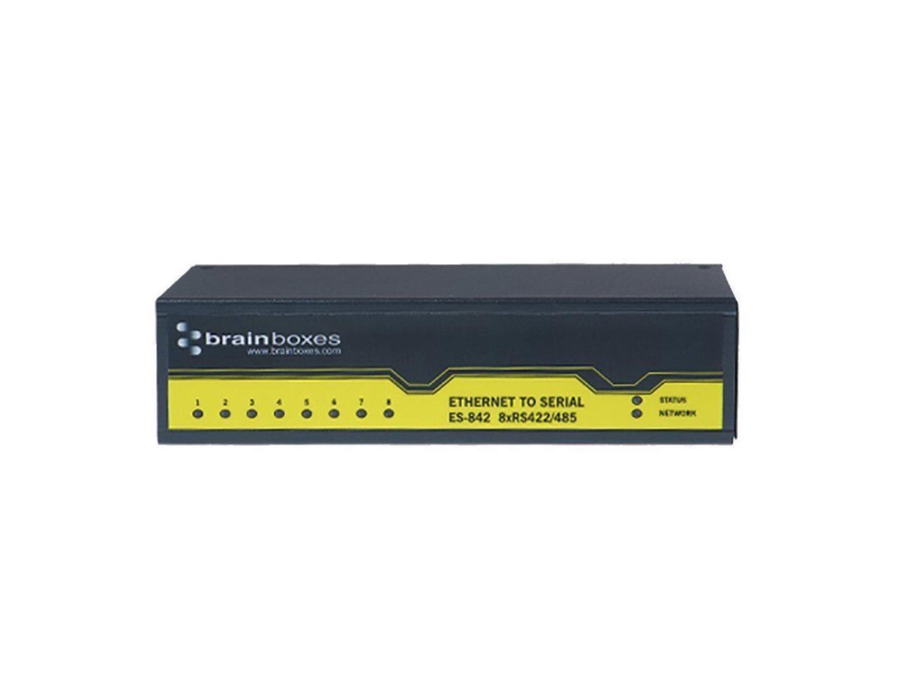 Brainboxes 8Port RS422/485 Ethernet To