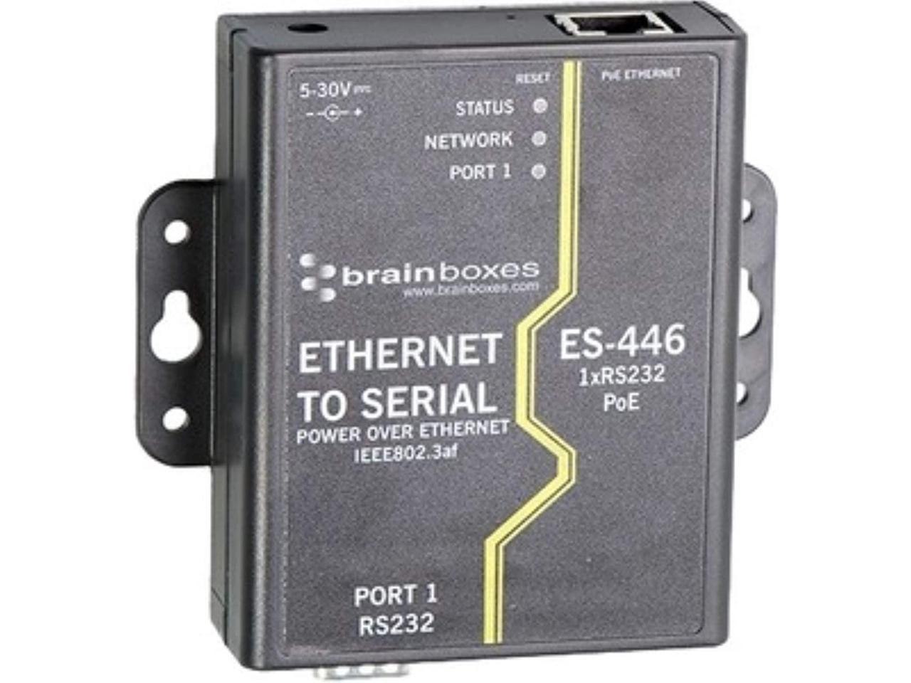 Brainboxes Power Over Enet 1 RS232 Poe