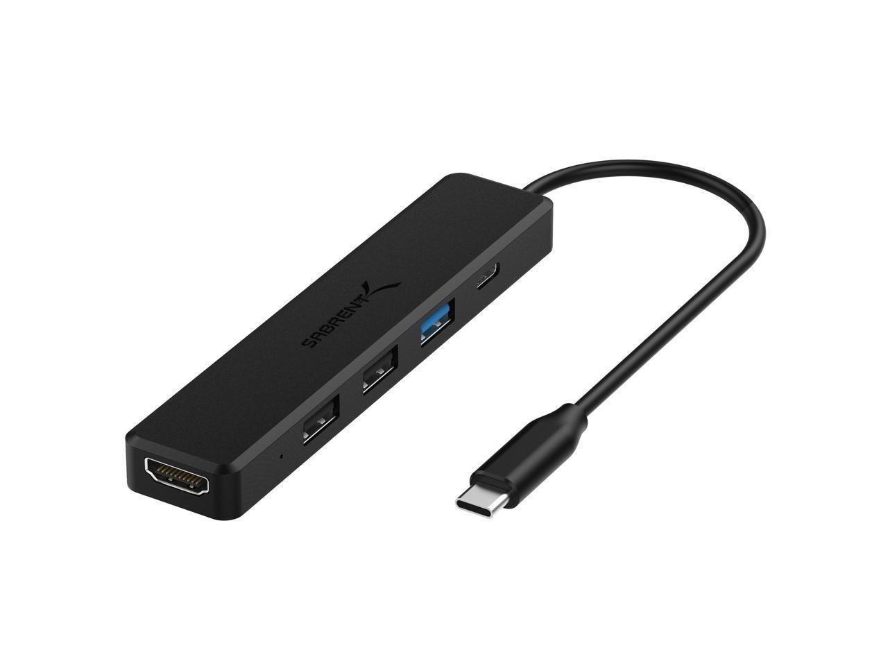 Sabrent Multi-Port Usb Type-C Hub With