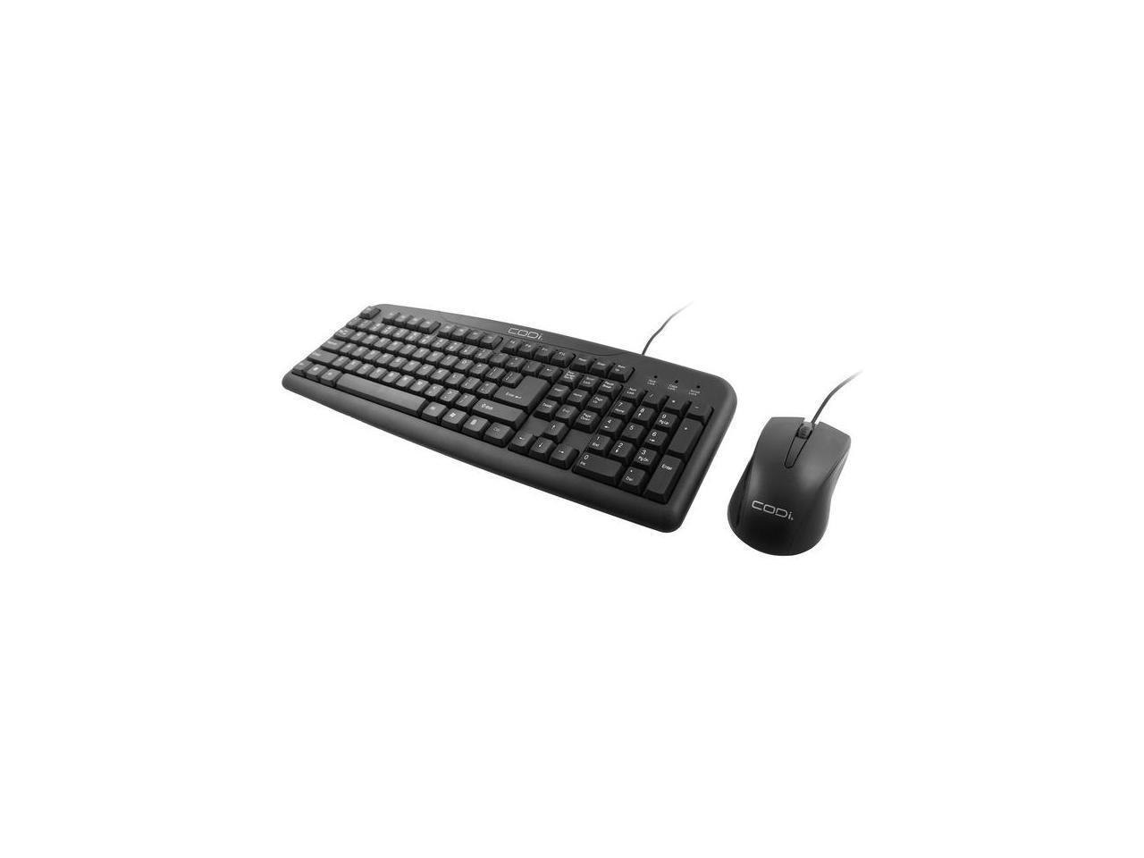 Codi Wired Keyboard/Mouse Combo