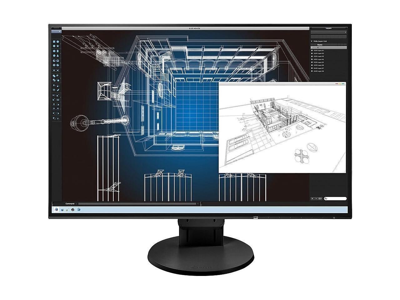 EIZO FlexScan EV2456FX-BK WUXGA LCD Monitor