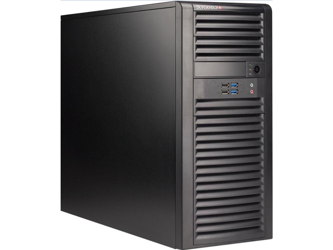 SuperMicro Black SC732D4 Desktop Chassis W