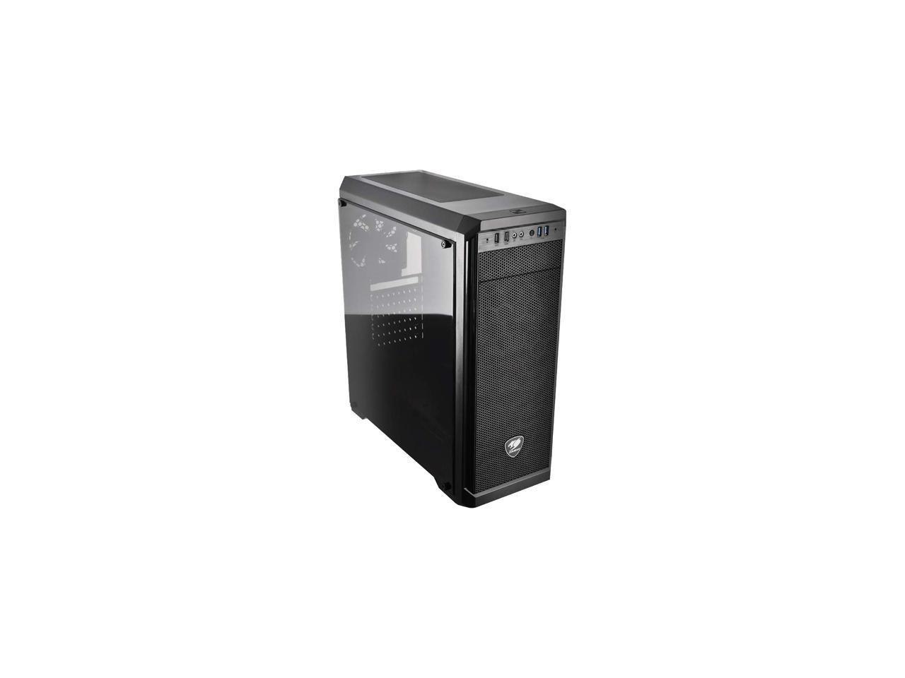 Cougar MX330 Mid Tower Case With Full Acrylic Transparent Window And Usb 3.0