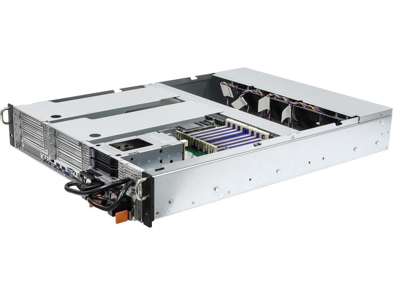 ASRock Rack 2U2e-F/Icx2 2U Rackmount Server Barebone 1+1 Socket P+ (Lga 4189) Intel C621a DDR4 3200