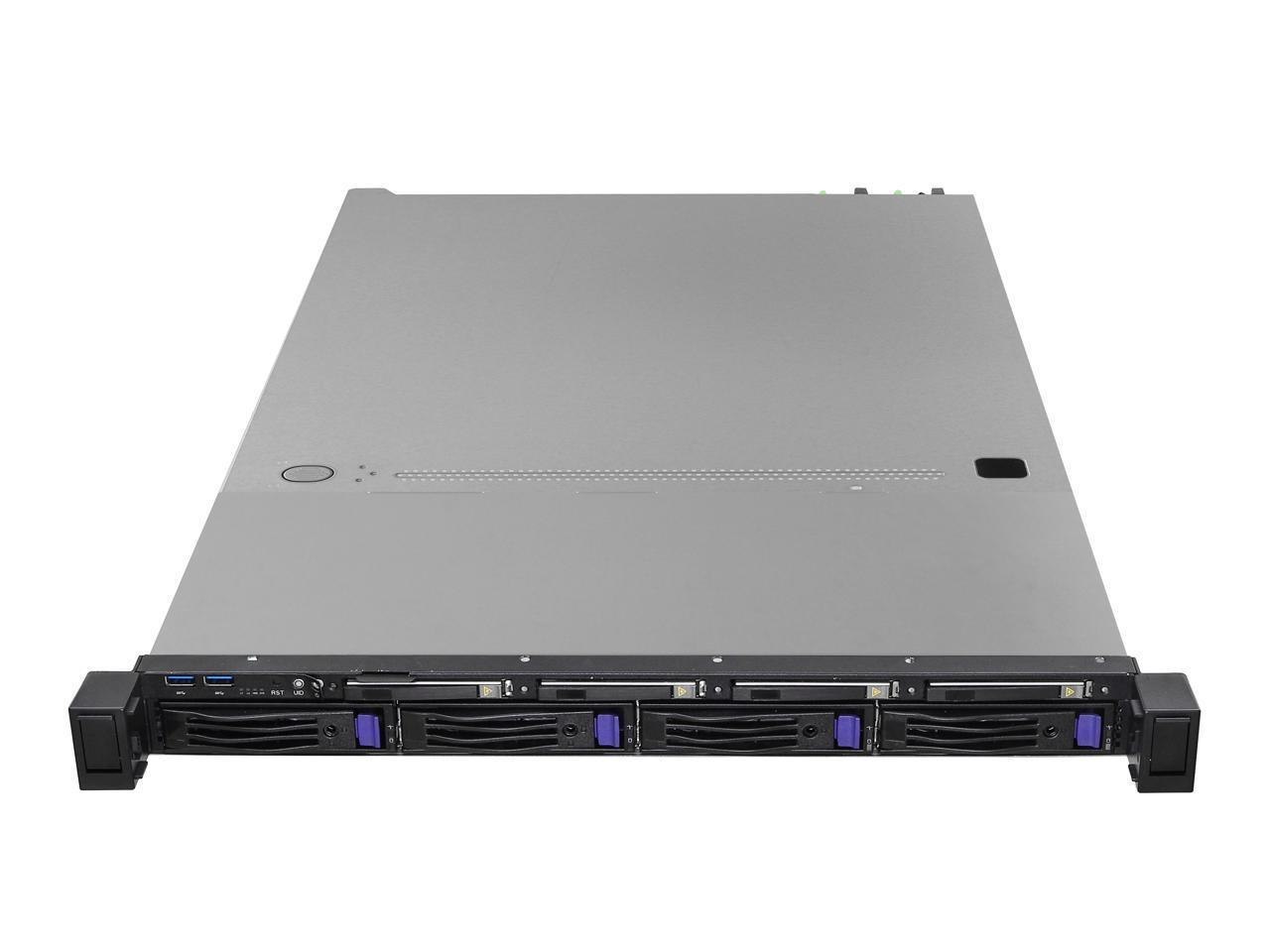 AsRock Rack 1U4l4e-Genoa/2T 1U Rackmount Storage Server Barebone Single Socket SP5 (Lga 6096) Amd Epyc™ 9004 Series Processors 4 NVMe 4 Sata Bays Dual 10G Lan