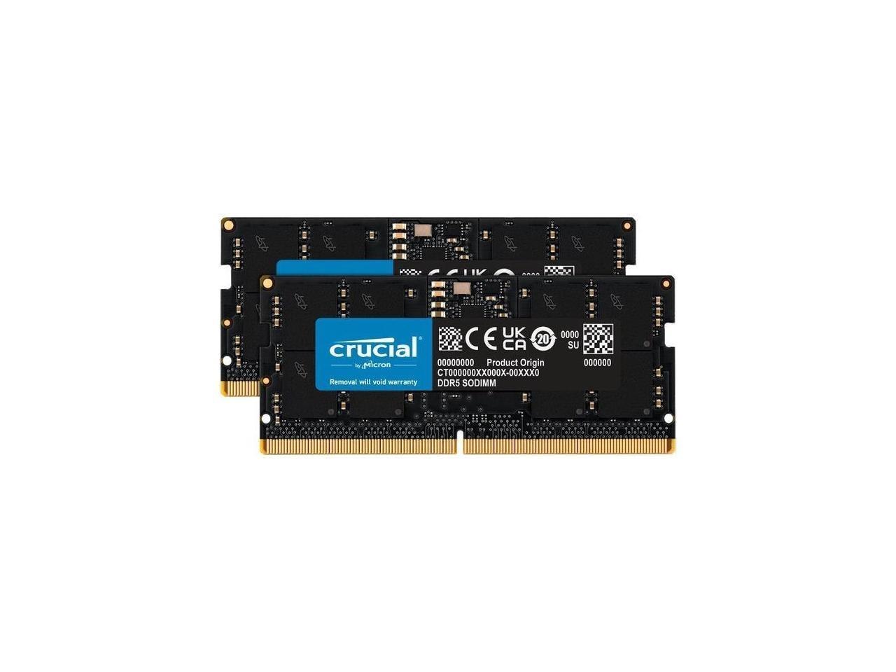 CRUCIAL/MICRON - IMSOURCING 32GB (2 x 16GB) DDR5 SDRAM Memory Kit