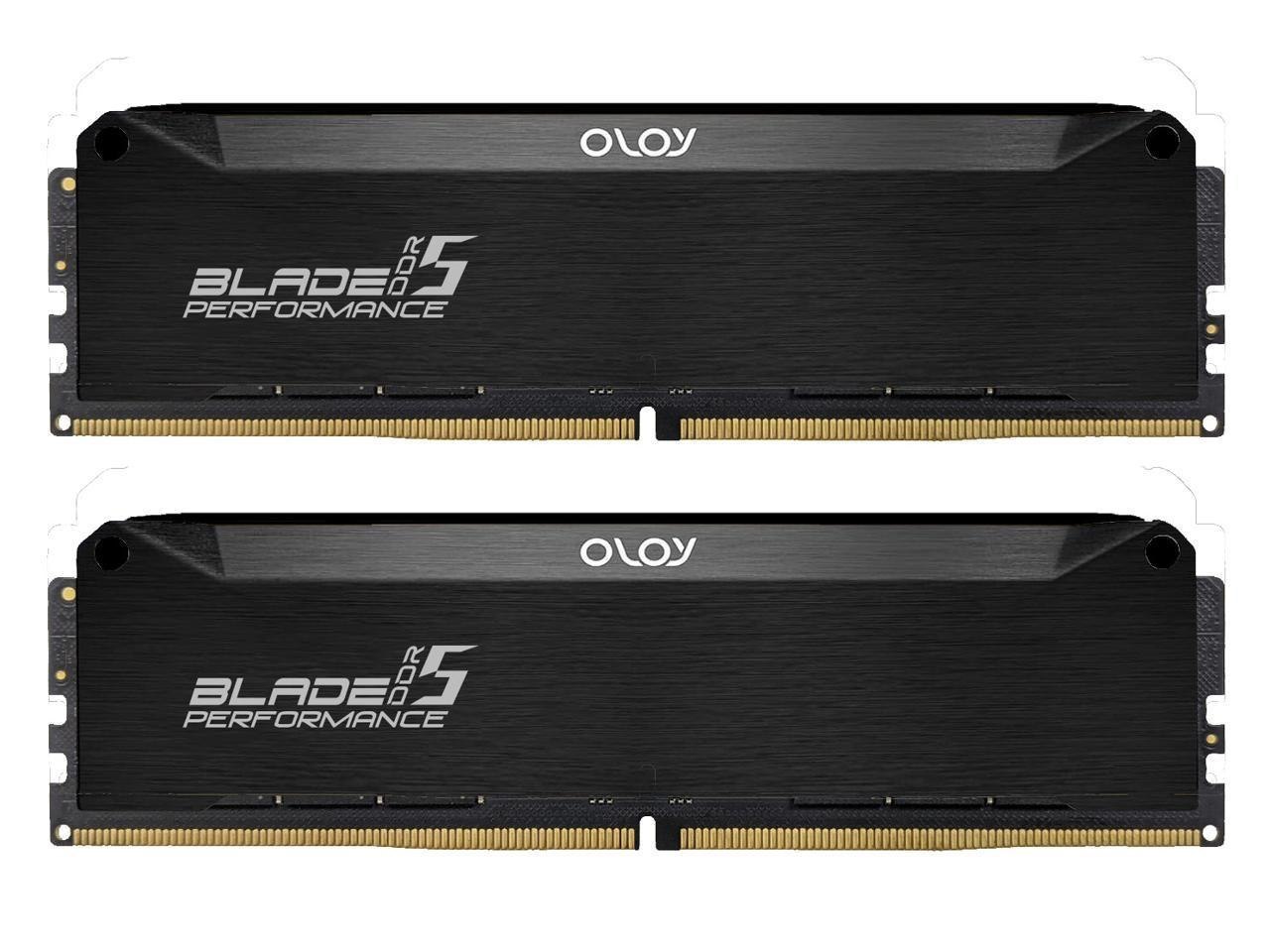 OLOy Blade (Oloy) 64GB (2 X 32GB) 288-Pin PC Ram DDR5 6400 (PC5 51200) Desktop Memory Model Nd5u3264321brlda