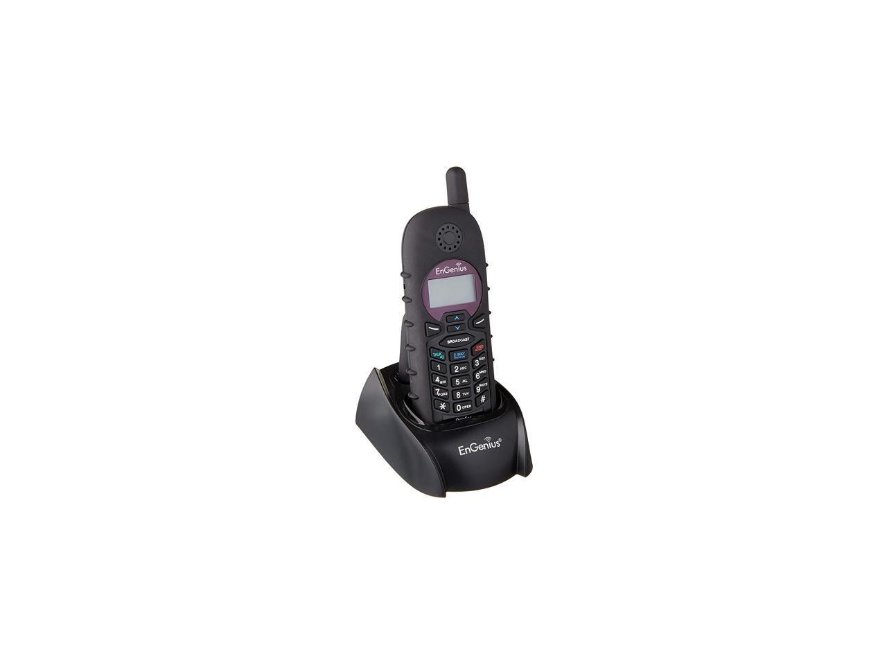 EnGenius DuraFon-SIP IP Phone - Cordless - Corded - Desktop