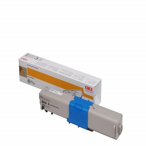 Oki Original LED Toner Cartridge - Cyan Pack