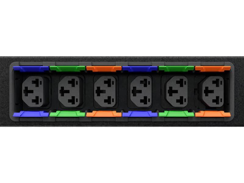 Vertiv Geist F0144849 Basic Horizontal Pdu, 16A, 230V, 1U, 12 X Locking Combination C13/C19 Outputs,