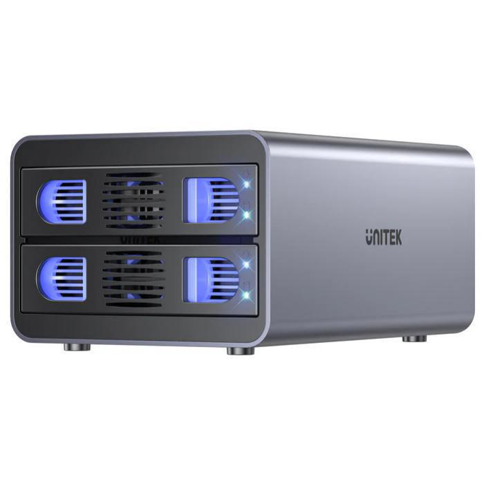 Unitek Usb3.2 Type-C 10Gb/Sata 2Bay Sata