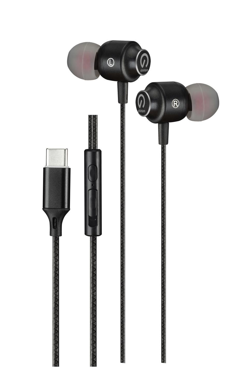 Shintaro Usb-C Corded Earphones