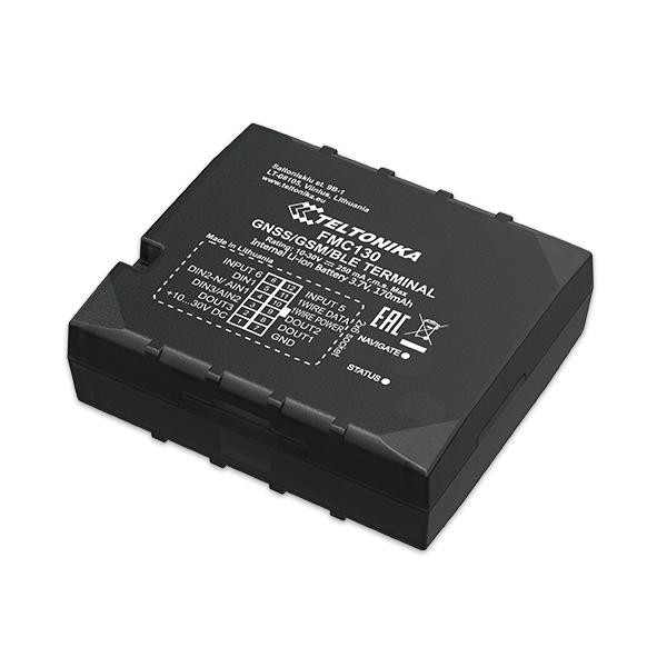 Teltonika Hard Wired Fleet Management System - High Gain GNSS And IoT/GSM Antennas, Internal Backup Battery
