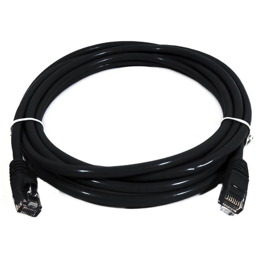 8Ware Cat6a Cable 5M - Black Color RJ45 Ethernet Network Lan Utp Patch Cord Snagless