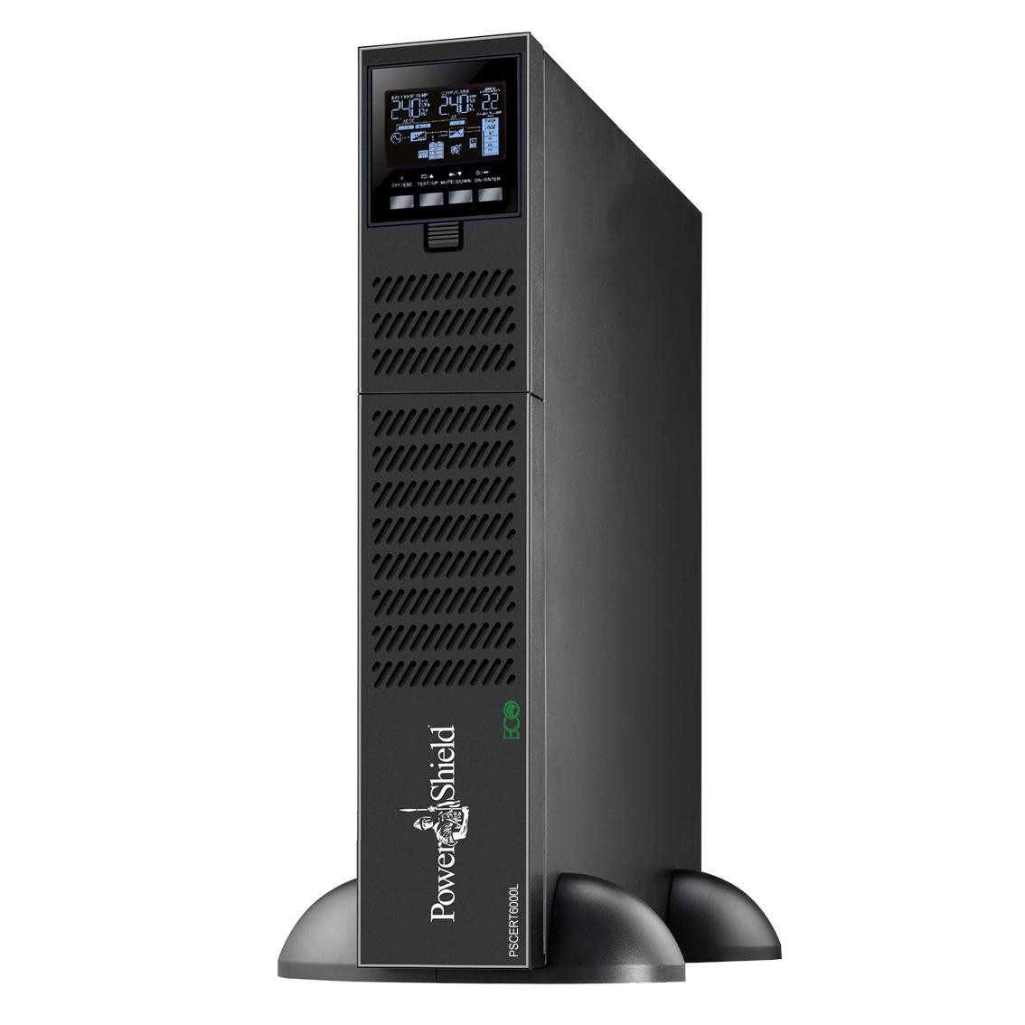 PowerShield Centurion RT 6000Va/6000W Long Run Model True On-Line, Double Conversion Ups, Hard Wired Terminal Input/Output, Requires Ext Battery