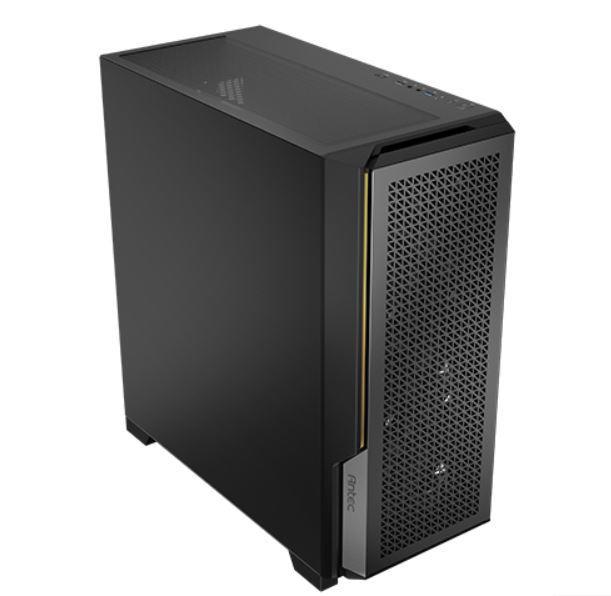 Antec P20ce E-Atx Supports Dual Cpu MB Up To 300M, Usb-C, Mesh, Air Filter, 3X PWM Fans, 4X HDD, 4 In 1 Splitter Fan Cable, Office And Corporate (LS)