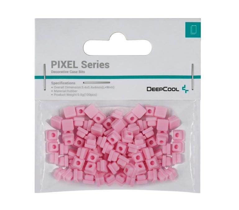 DeepCool Pixel Decorative Case Bits - Pink / CH160, CH360, CH360 Digital, CH560, CH560 Digital, CH780, Morpheus