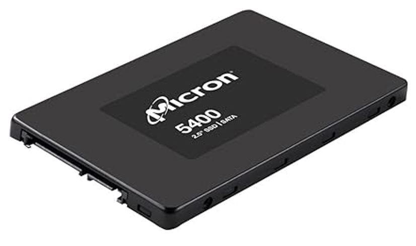 Crucial Micron 5400 Max 3.84TB 2.5' Sata Enterprise SSD 540R/520W MB/s 95K/70K Iops 24528TBW 5DWPD 3M HRS MTTF Aes 256-Bit Encryption Server Data Centre 5YRS