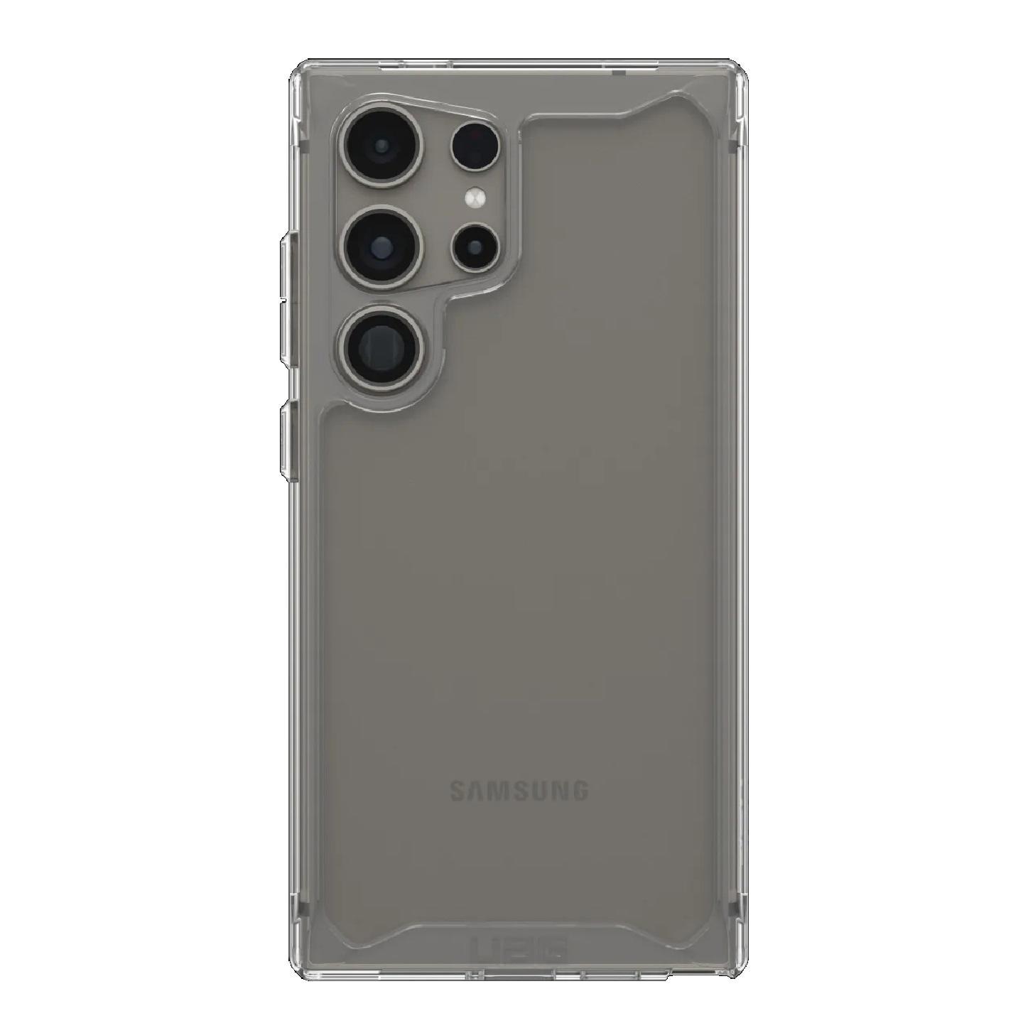 Uag Plyo Samsung Galaxy S24 Ultra 5G (6.8') Rugged Case - Ice (214432114343), 16FT. Drop Protection (4.8M), Armored Shell, 10 Years Warranty
