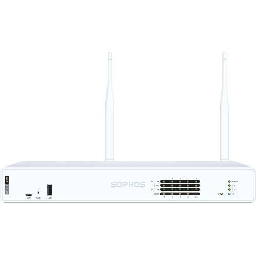 Sophos XGS 128W Security Firewall Appliance, Desktop, Wi-Fi 6, FW 19.1G, TP 4.0G, VPN 15.05G, 9x2.5GbE, 1xSFP.