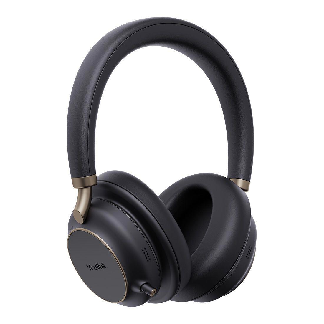 Yealink BH76 Plus Teams Black Usb-C/A Bluetooth Stereo Headset, 5Mic Beamforming Noise Cancellation Talk Time Up To 35H, Bluetooth 5.3 Usb-C/A Dongle